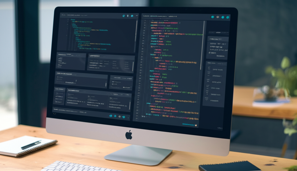 Modern coding workspace